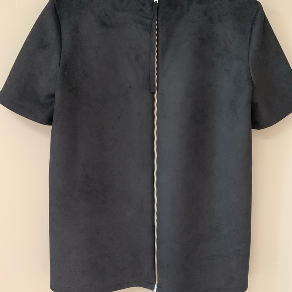 Zara  Faux suede top - Picture 3 of 4